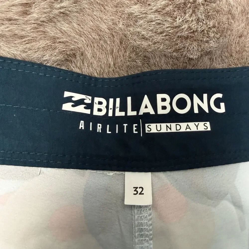 Billabong Sundays Airlite Trunks Mens Sky Blue Size 32